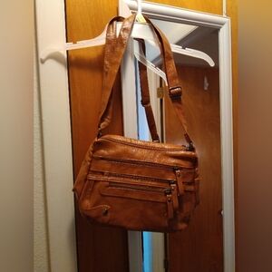 Tan Leather Men's Bag